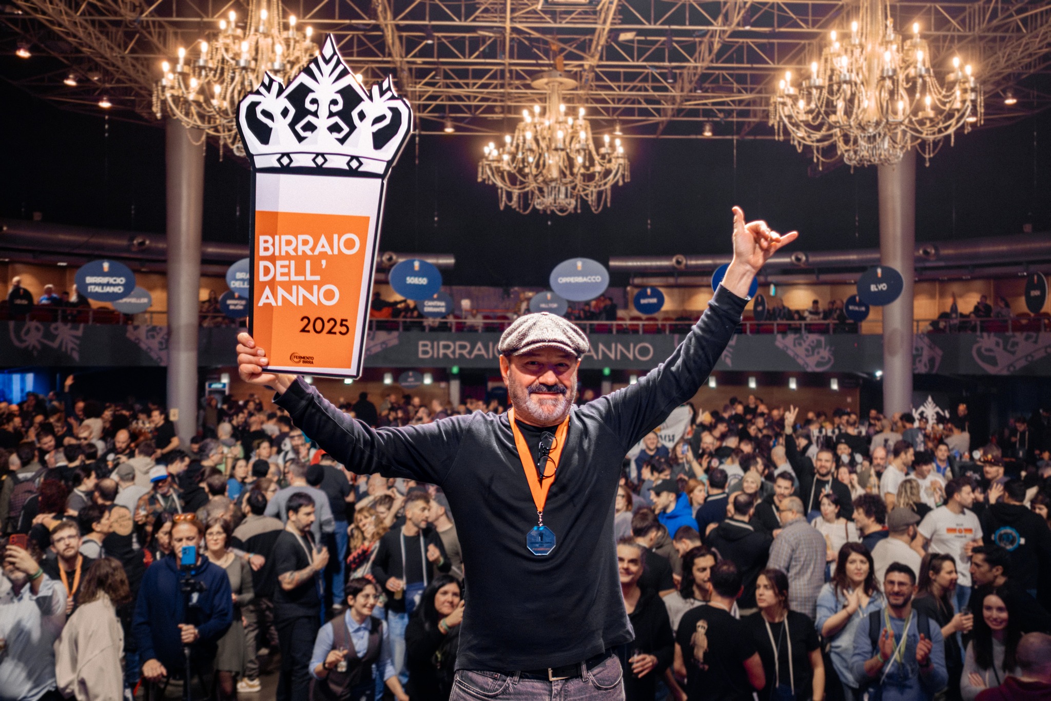 Birraio dell’Anno 2025 a Firenze: Agostino Arioli (Birrificio Italiano)